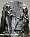 P1050771 Louvre code Hammurabi bas relief rwk.JPG